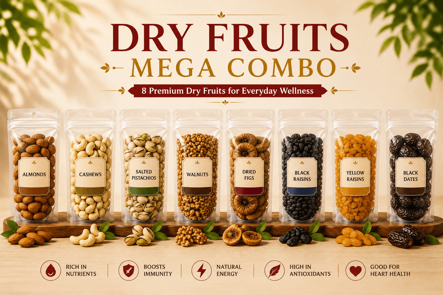 Dry Fruits Mega Combo